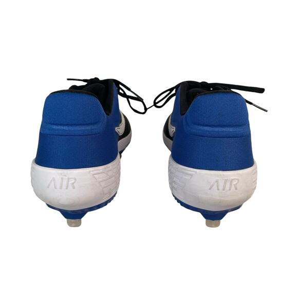 Nike Baseball Cleats Alpha Huarache Elite Men's size 12 Black Blue - Picture 5 of 10